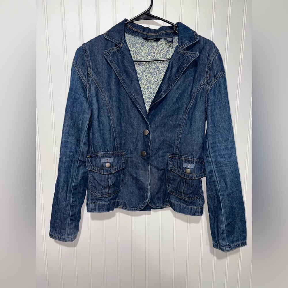 Vintage Austin Clothing Co. Denim Blue Women's Jacket| Size Medium
